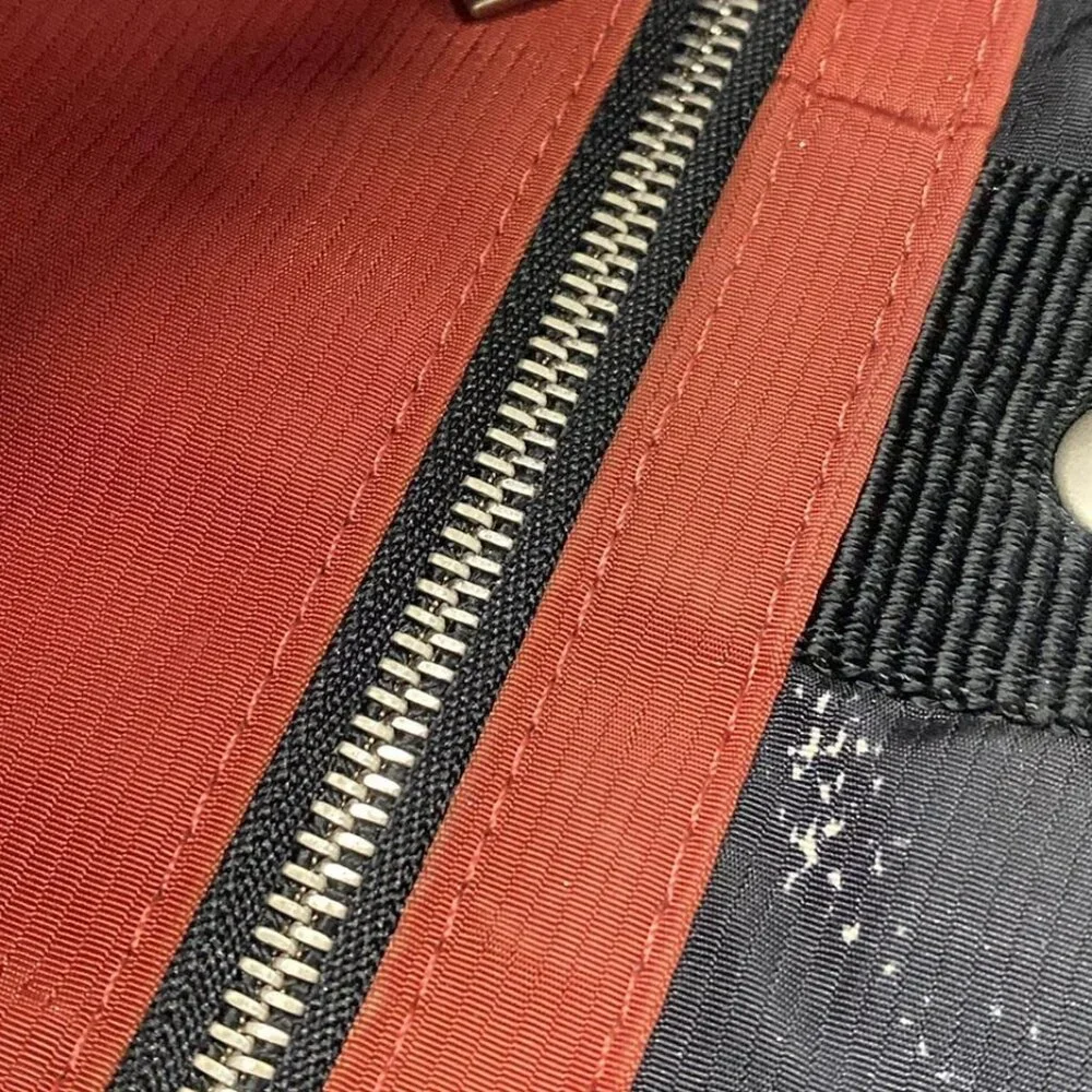 CHANEL Old Travel Line - Black Gray Nylon Cotton Tote Bag 337-042825 - Picture 8 of 10